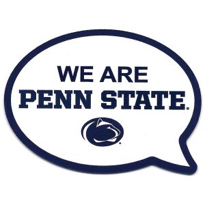 auto magnet word bubble We Are Penn State